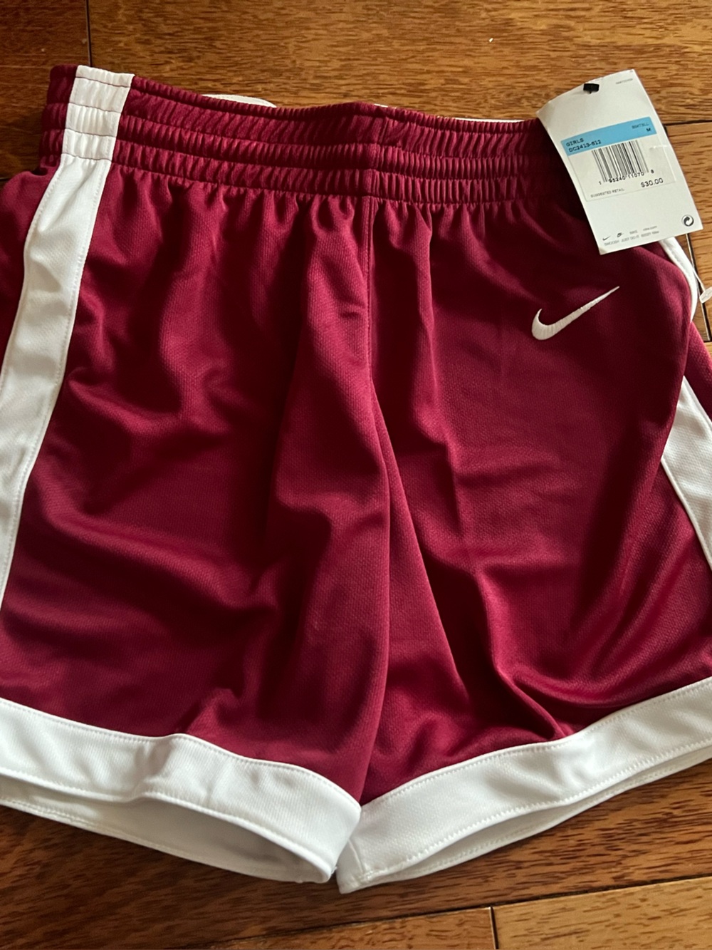 Nike Basketball Shorts, Girls size M, NWT